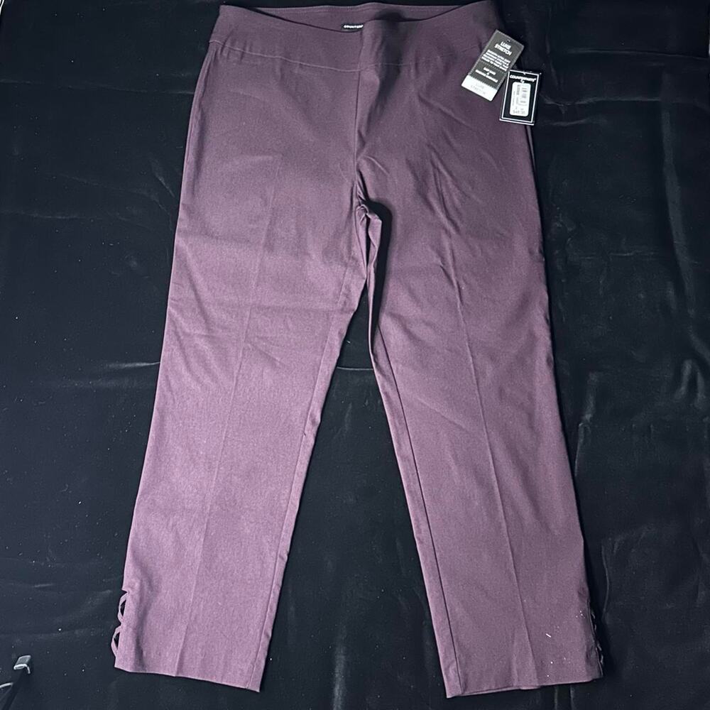 Counterparts luxe stretch burgundy pants